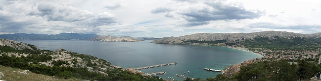 Panoramabild Baška