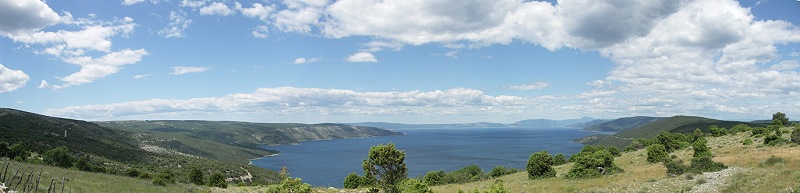 Blick in die Valuner Bucht