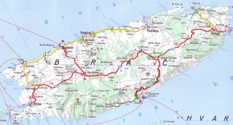 Datei:Insel Brac Landkarte.jpg