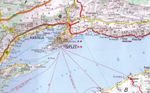 Map of Kastela