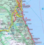 Mappa di Lovran