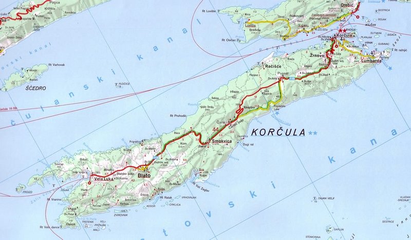 Datei:Insel Korcula Landkarte.jpg