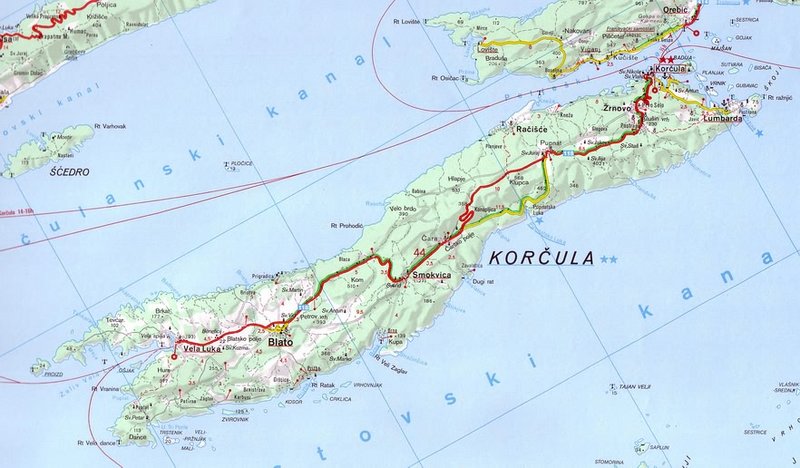 Datei:Insel Korcula Landkarte.jpg