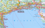 Mappa di Rijeka