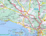 Mappa di Vodnjan